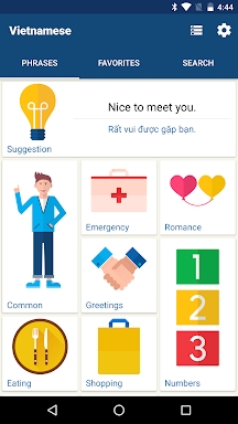 Learn Vietnamese Phrases screenshots