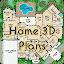 Home 3D Plans and Designs icon