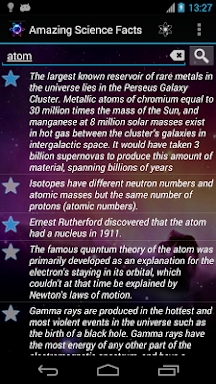 Amazing Science Facts OFFLINE screenshots