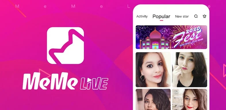MeMe Live -Live, Chat, Stream screenshots