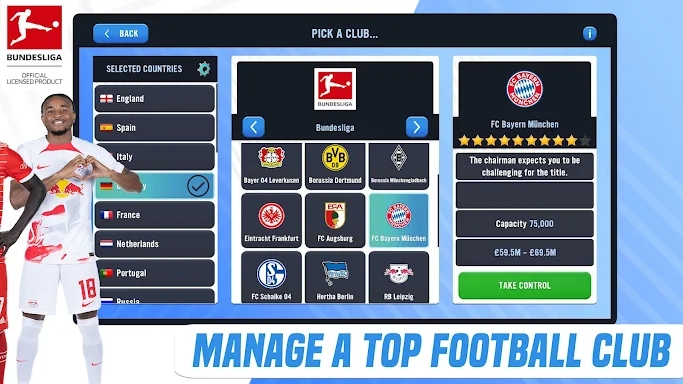 Soccer Manager 2023 - Football screenshots