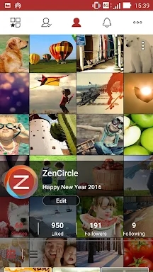 ZenCircle-Social photo share screenshots