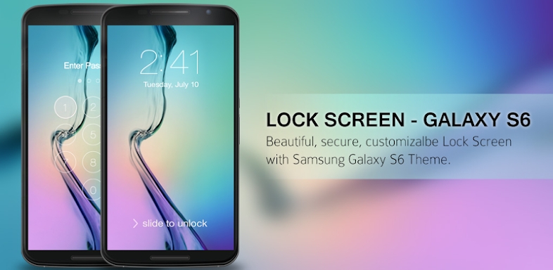 Lock Screen Galaxy Theme screenshots