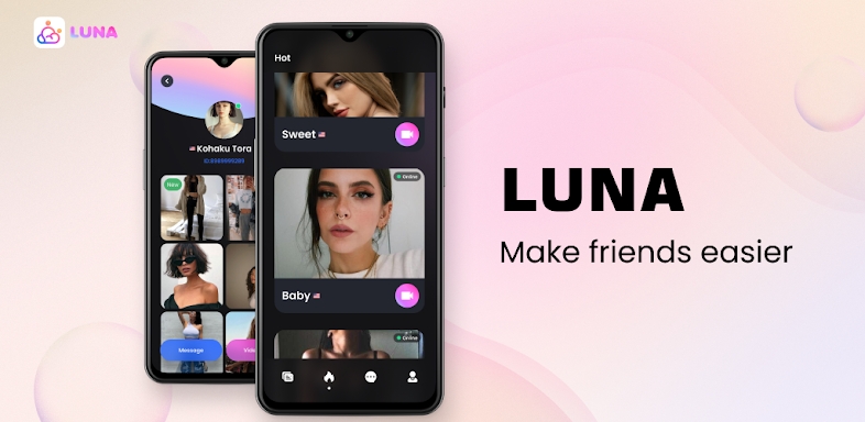 Luna - Video Chat screenshots