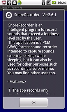Snore Recorder Free screenshots
