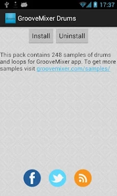 Drum Samples for GrooveMixer screenshots
