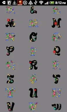 Alphabet stickers for Doodle Text! screenshots