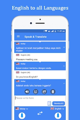 Speak and Translate Languages screenshots