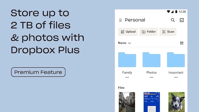 Dropbox: Secure Cloud Storage screenshots