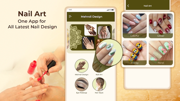 Mehndi Design 2023: Nail Art screenshots