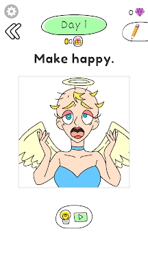 Draw Happy Angel :drawing apps screenshots