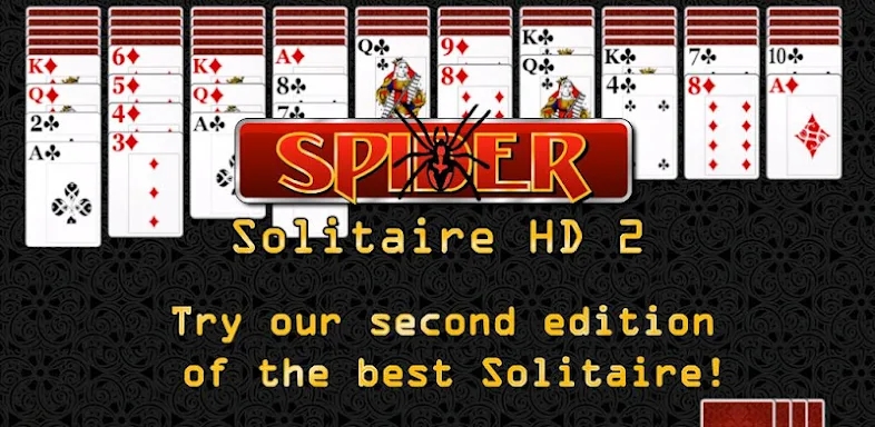Spider Solitaire HD 2 screenshots
