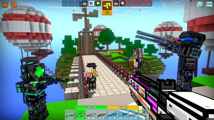 Cops N Robbers:Pixel Craft Gun screenshots
