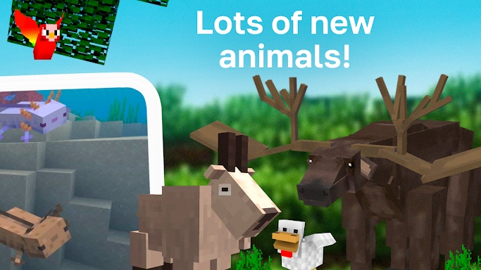 Animals Mods for mcpe screenshots