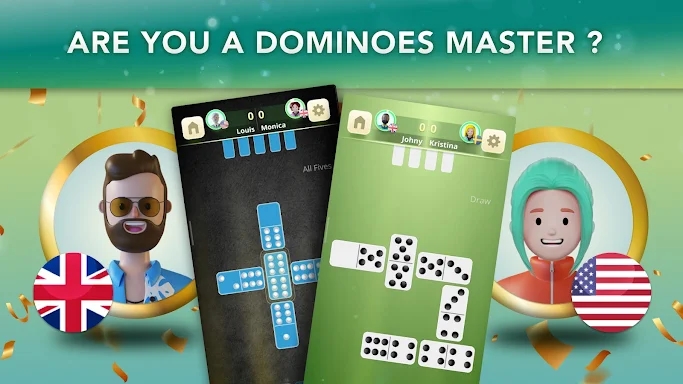 Dominoes Online screenshots