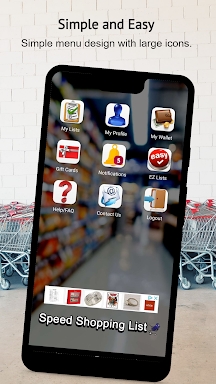 Speed Shopping List screenshots