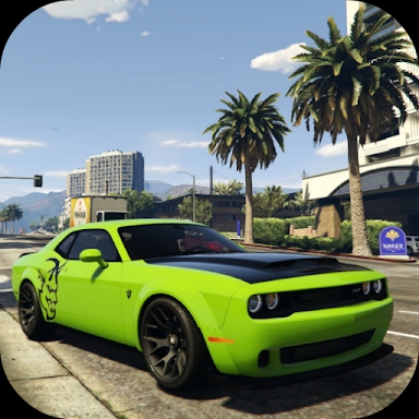 Simulator Dodge Demon Parking screenshots