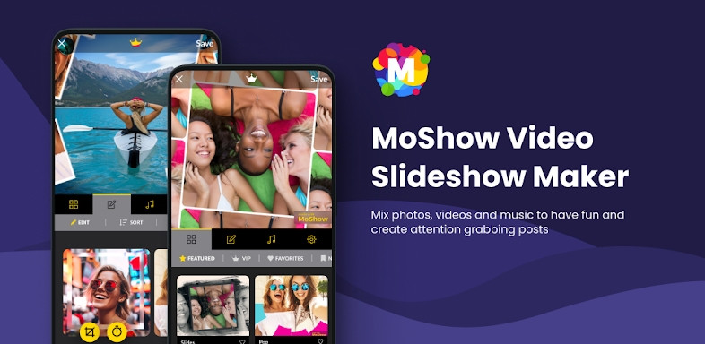 MoShow Slideshow Maker Video screenshots
