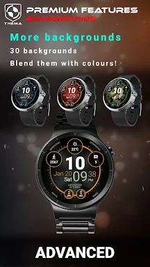 Advanced Watch Face screenshots