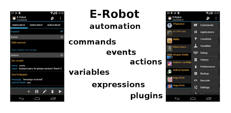 E-Robot screenshots
