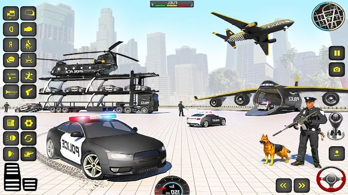 Police Truck Transport Game screenshots