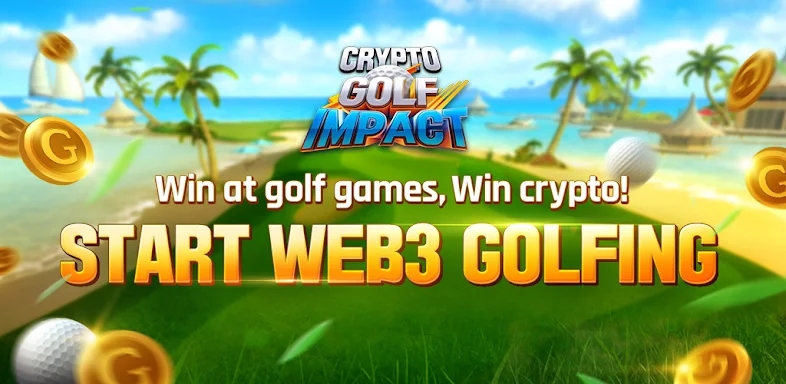 Crypto Golf Impact: Get NFT screenshots