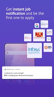 Shine.com Job Search App screenshots