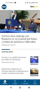 TVN Panamá screenshots