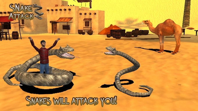Snake Attack 3D Simulator screenshots