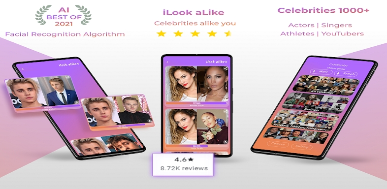 Celebrity look alike Lookalike screenshots