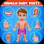 Human Body Parts - Kids Games icon