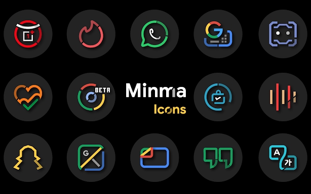 Minma Icon Pack screenshots