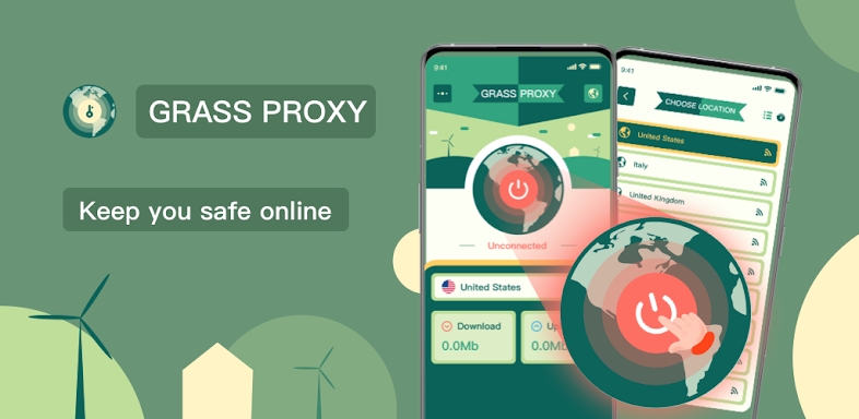 Grass Proxy - Secure& Fast screenshots