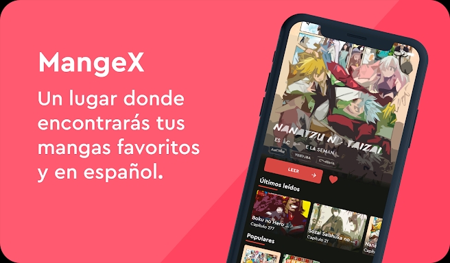 MangeX - Mangas en Español screenshots