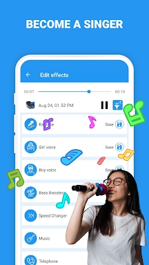 Voice Changer - Audio Effects screenshots