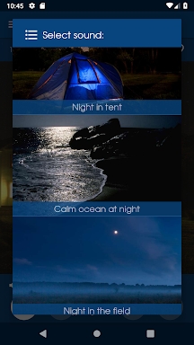 Relax Night: sleeping sounds screenshots