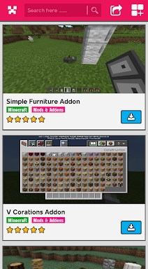 Furniture Mod For Minecraft screenshots