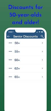 Senior Discounts + Coupons screenshots