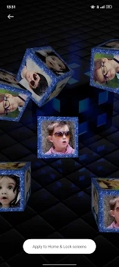 3D Photo Cube Live Wallpaper screenshots