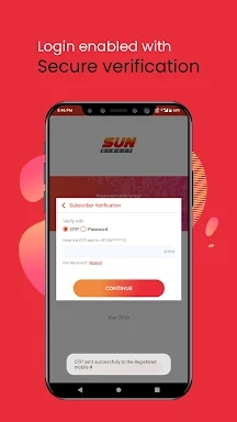 My Sun Direct App screenshots