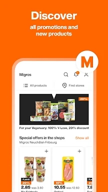 Migros – shop & save screenshots