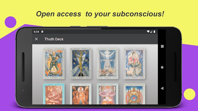 Tarot Adviser - Thoth Deck screenshots