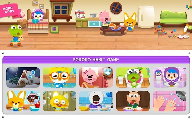 Pororo Habit - Kids Game screenshots