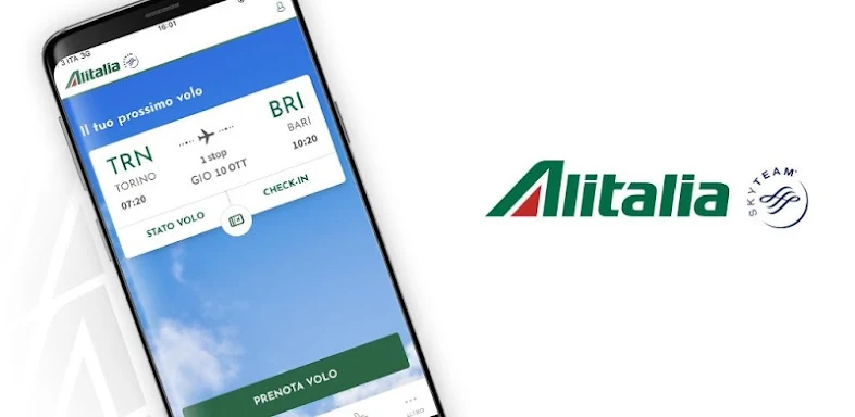 Alitalia screenshots