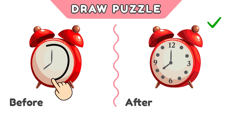 Draw Puzzle: offline game screenshots