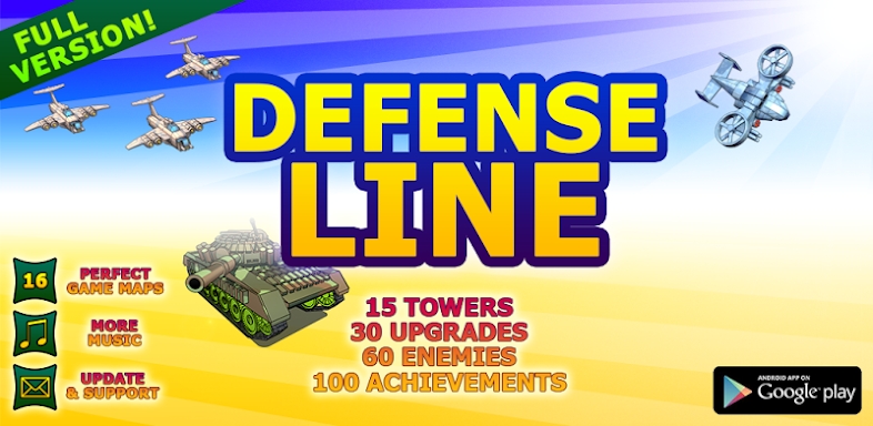 tower defense Line Demo screenshots