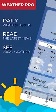 Weather Pro: Forecast & Widget screenshots