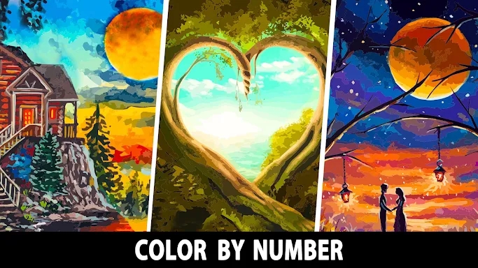 ColorPlanet® Oil Painting game screenshots