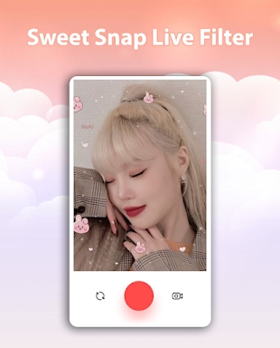 Sweet Snap Live Filter- Beauty screenshots