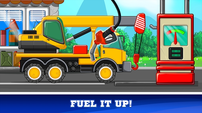 Kids Cars Games build a truck screenshots